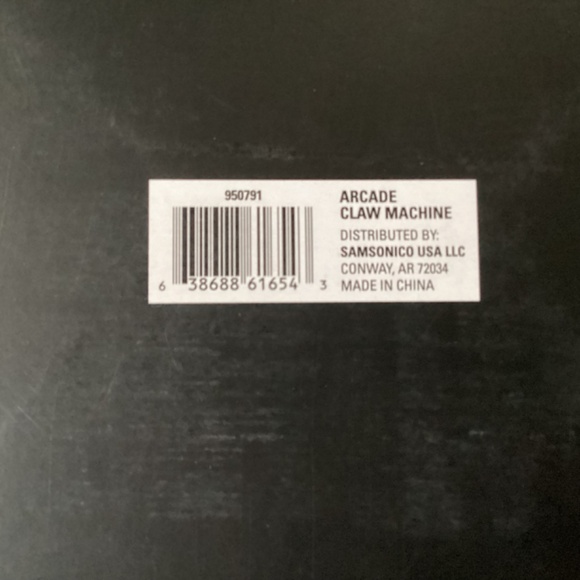 The Original Fun Workshop Arcade Claw Machine New In Box - Picture 7 of 10